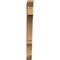 Ekena Millwork Balboa Slat Rough Sawn Bracket, Western Red Cedar, 4"W x 32"D x 44"H BKT04X32X44BOA06RWR - alternate 4